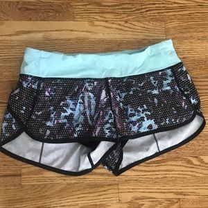 Lululemon speed shorts size 6